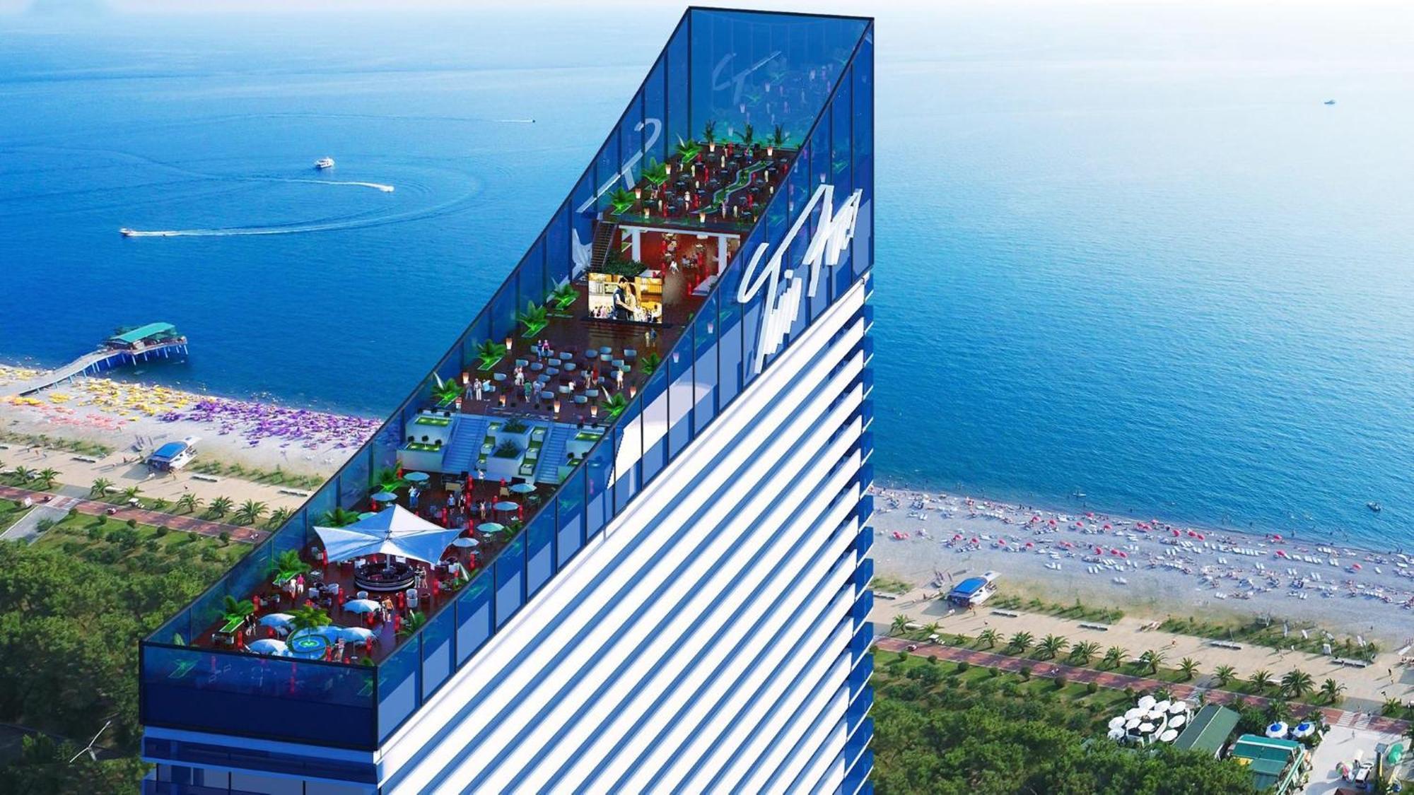 الشقق الفندقية باتوميفي  Orbi City Sea View المظهر الخارجي الصورة