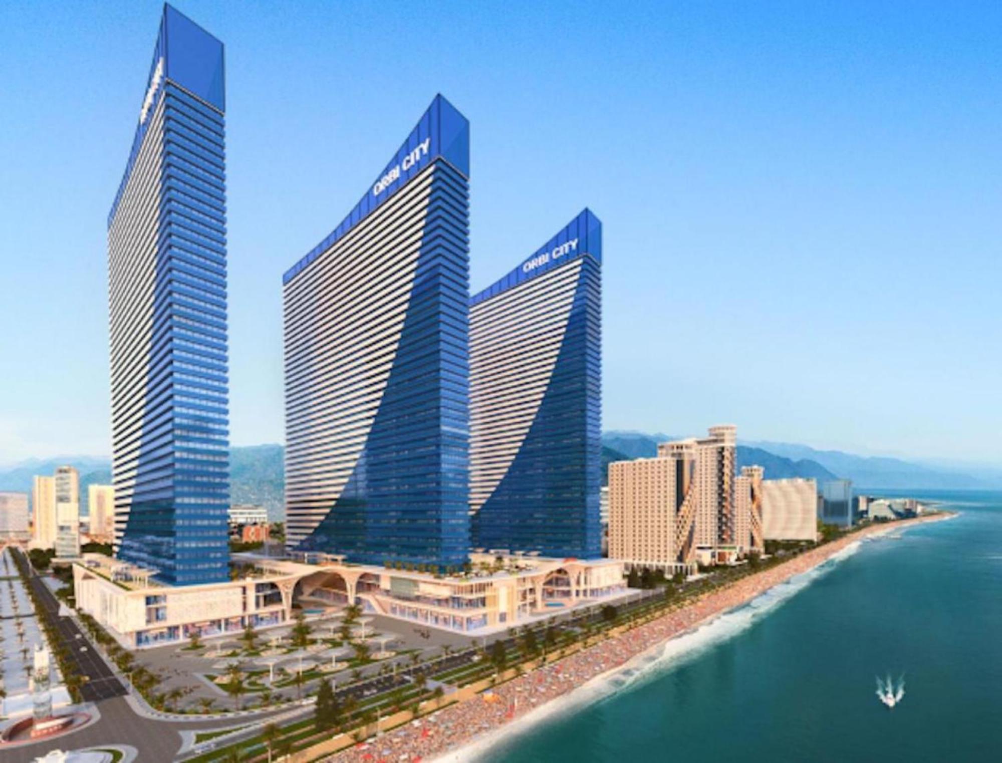 الشقق الفندقية باتوميفي  Orbi City Sea View المظهر الخارجي الصورة